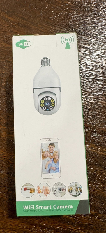 WiFi Ptz Bulb Camera 3 MP Smart Camera, T-CP8040LF-W3M New
