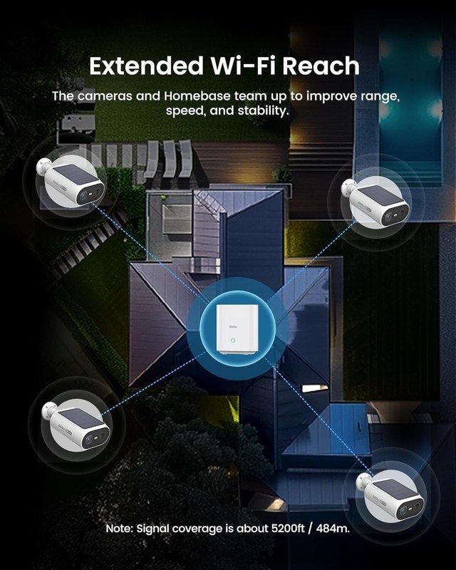Solar Security Cameras Wireless Outdoor, 2Mins DIY Installation, No Subscript... gallery