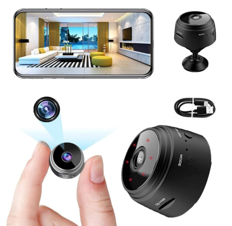 Mini Video-Only Surveillance, Hidden Video Cameras, Night Vision Indoor/Outdoor
