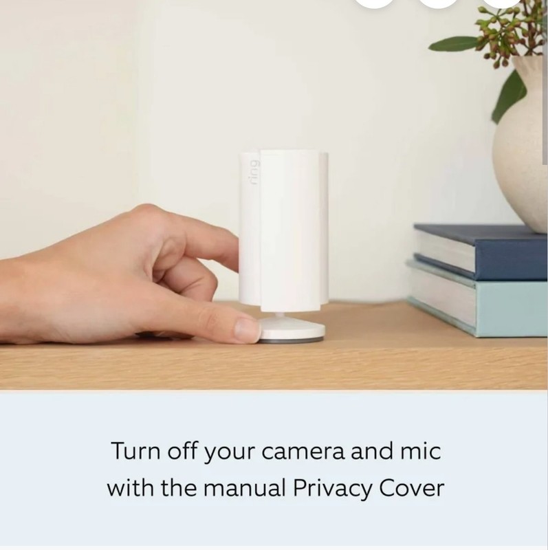 Ring Starter Set with Battery Doorbell and Indoor Cam: Security Wi-Fi System, gallery