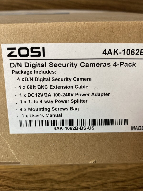 Zosi Security Camera -recorder-monitor See Description gallery