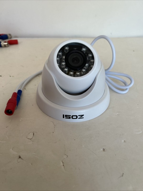 Zosi ZM4182B 12V 2MP 1080p HD-TVI Home Security Surveillance Camera, White “K5B”