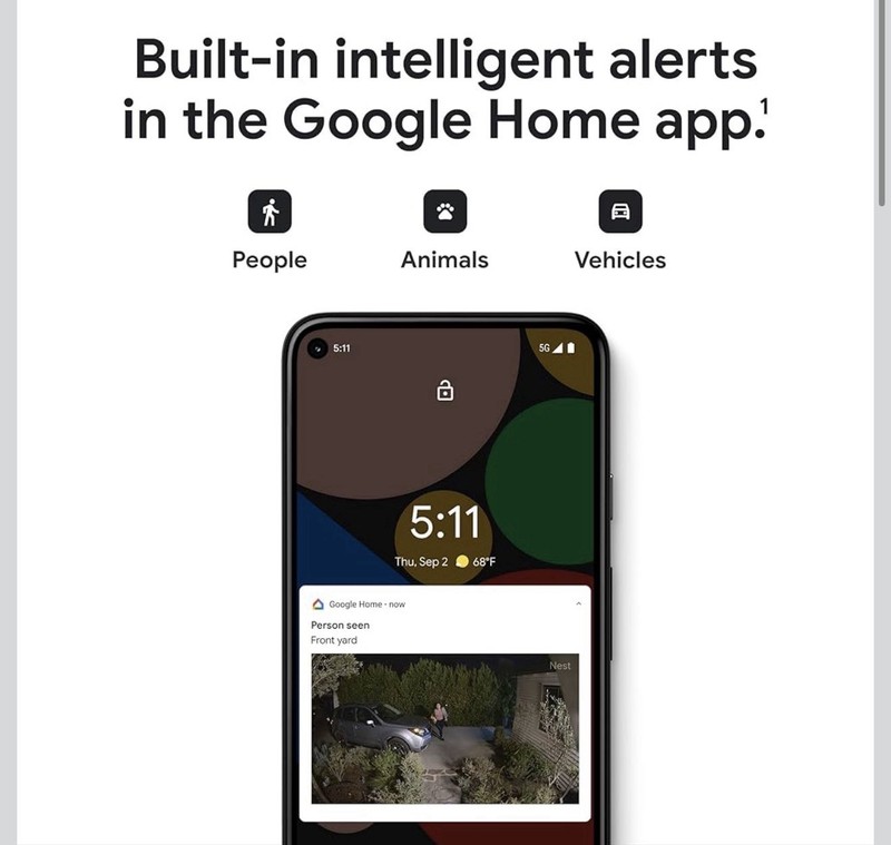 Google Nest Cam with Floodlight - Outdoor Camera - Floodlight Security Camera gallery