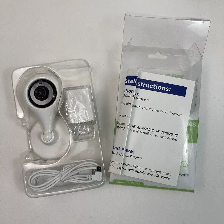 V380S Wifi Small Camera White 1080P w Motion Sensor 2-way Audio New Open Box gallery