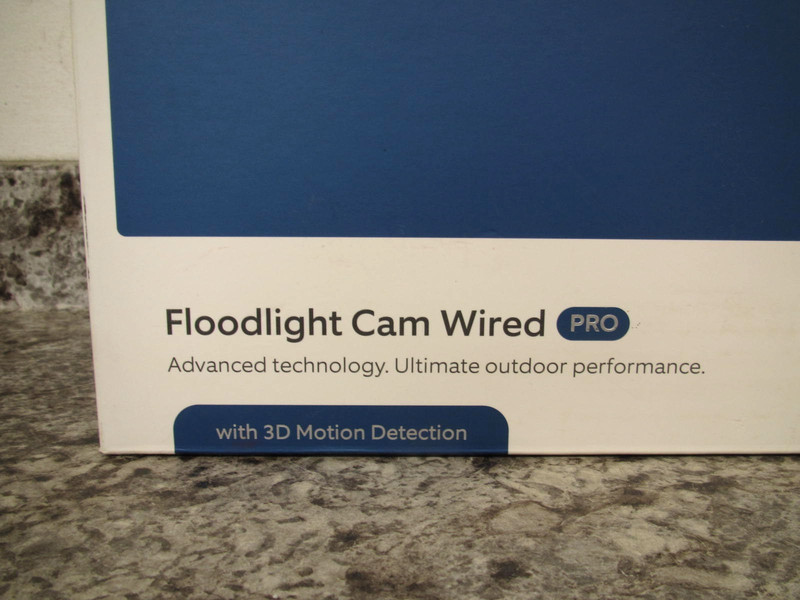 New Ring Floodlight Cam Wired Pro White / Outdoor Floodlight / Security Camera gallery