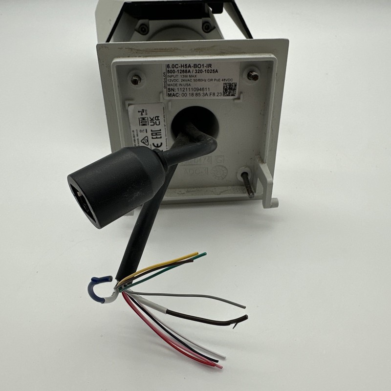 Avigilon 6.0C-H5A-BO1-IR Bullet Camera 4.9-8mm 6.0MP LightCatcher Analytics gallery
