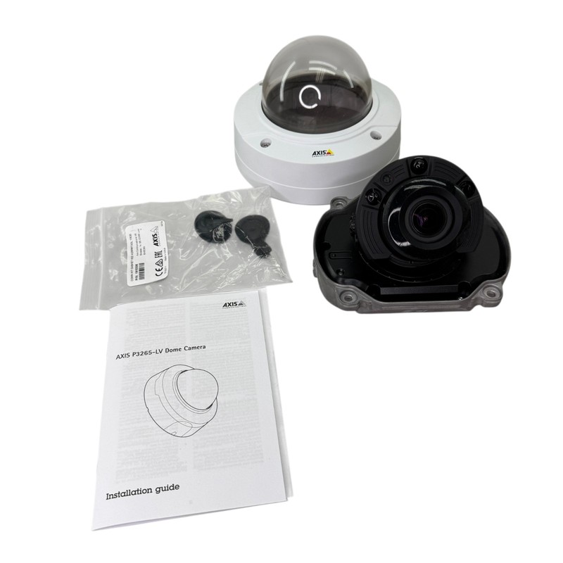 Axis Communications P3265-LV Indoor Dome IP Security Camera P/N: 02327-001
