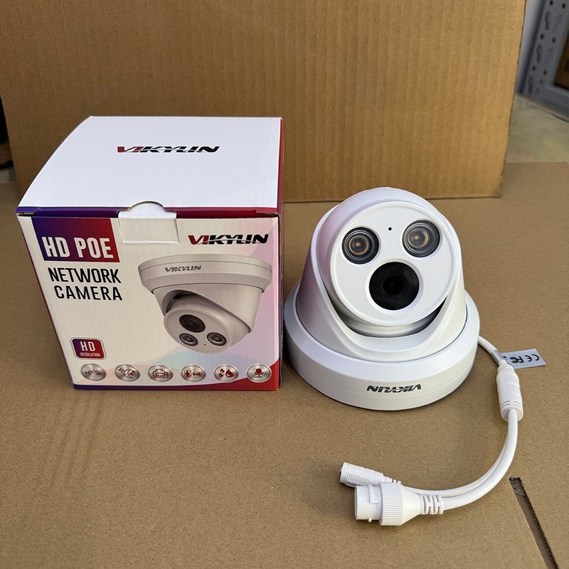 VIKYLIN CCTV 7/24 Recording Full Color Microphone Network 5MP IP Camera Outdoor gallery