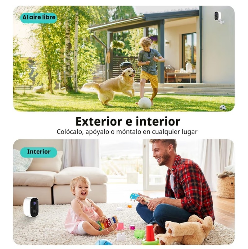 2K Wireless Outdoor Cameras - Weatherproof with Color Night Vision & Alerts gallery
