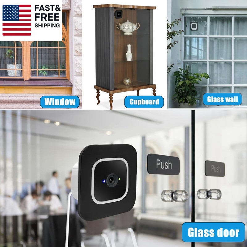2 Pack Window Mount Compatible with Blink 2/1 Mini Indoor, Secured Camera Glass gallery