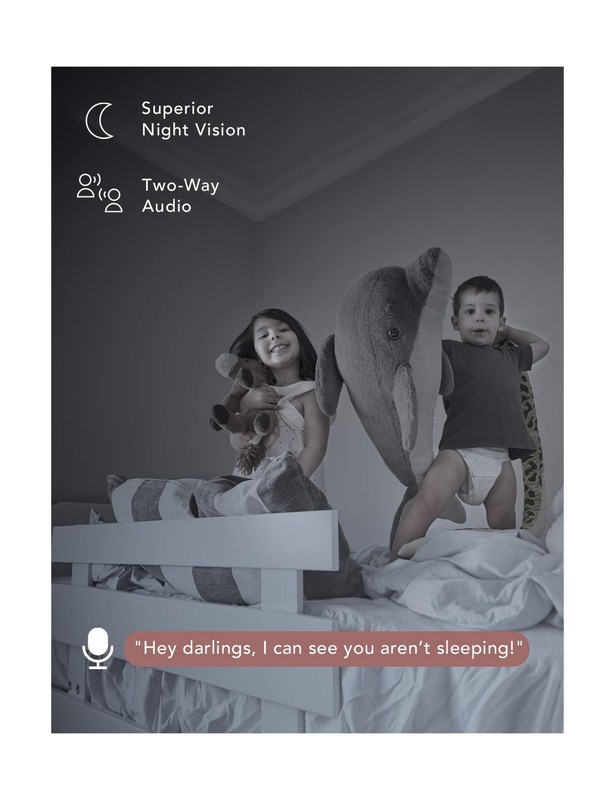 Nooie Baby Monitor, WiFi Pet Camera Indoor, 360-degree IP Camera, 1080P Home ... gallery