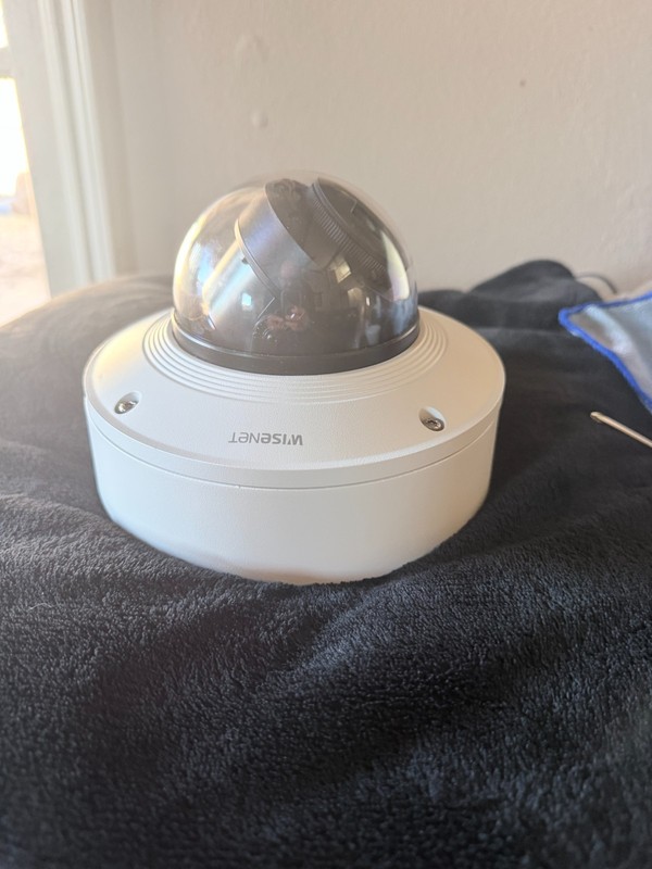 Hanwha XNV-6081RE X-Series 2MP IR Outdoor Vandal Dome Camera with PoE Extender