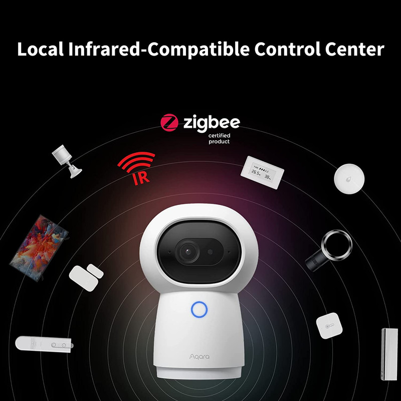 2K Security Indoor Camera Hub G3, AI Facial and Gesture Recognition, Infrared Re gallery