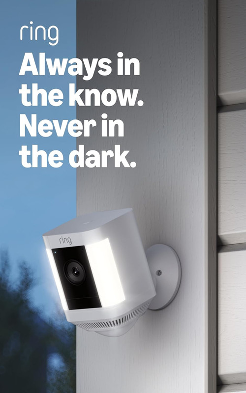 Spotlight Cam Plus, Battery (Newest Model), Home or Business Security with HD Vi