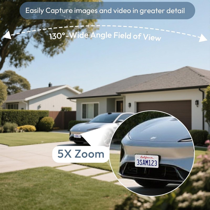 2K Camara De Seguridad Inalambrica Con Panel Solar 5G y 2.4G Para Casa Exterior gallery