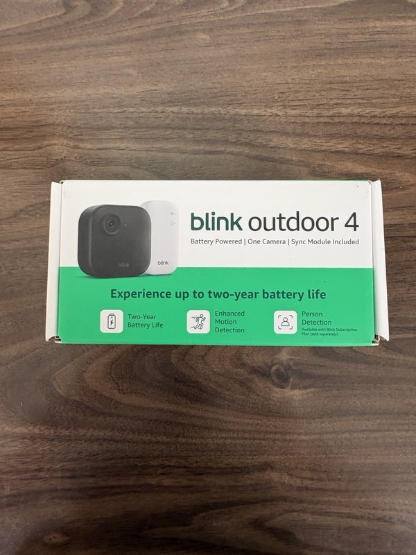 Blink Outdoor 4 Wireless Camera Security System & Blink Video Doorbell BUNDLE gallery