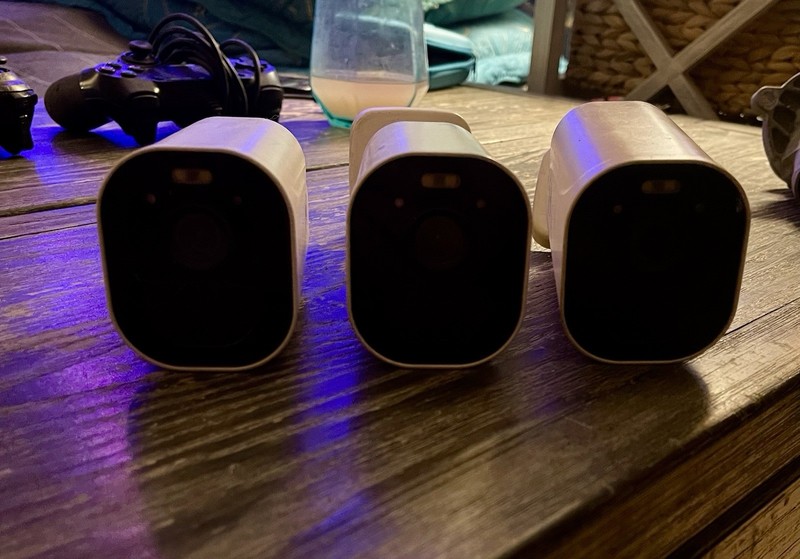 Lot of 4 Night Owl Security Cameras - 3 Wire-Free 1080p & 1 Wi-Fi Plug-In Bullet gallery