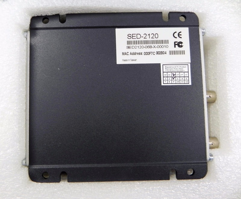 ACTi SED-3200 Single Channel Video Encoder, 30 fps, 720 x 480 gallery