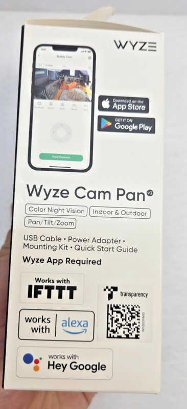 Wyze Cam Pan V3 1080p Indoor/Outdoor Wi-Fi PTZ Smart Home Camera gallery