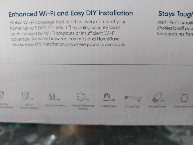 Eufy Security Eufycam E330 (Professional) 4-Cam Kit, 4K Security - BRAND NEW gallery