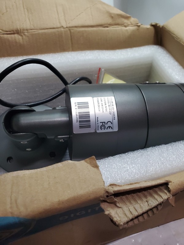 blue zebra Dome Bullet Security Camera Parts/ Not Working gallery