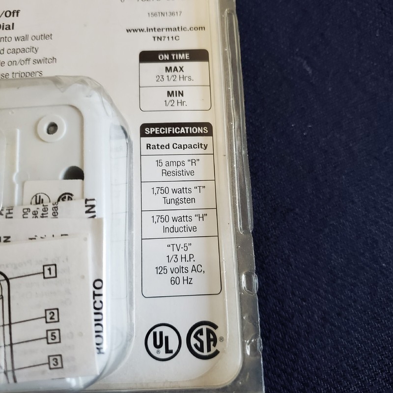 Intermatic TimeAll Security/Vacation Timer, Conserves Energy New In Package gallery