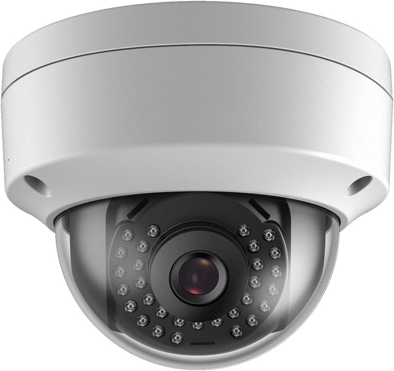 4MP PoE IP Vandal Dome Camera IR Mode Outdoor/Indoor Metal Housing 2.8mm