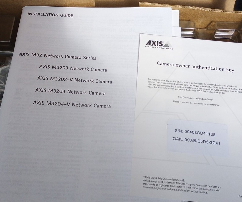 (2) Axis M3203 Network Cameras gallery