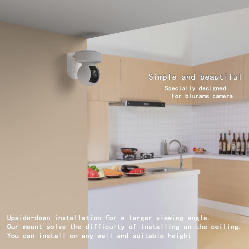 Zwolf 2Pack Metal Wall Mount for Kasa Indoor Pan/Tilt Camera EC70 KC410S, Ups... gallery