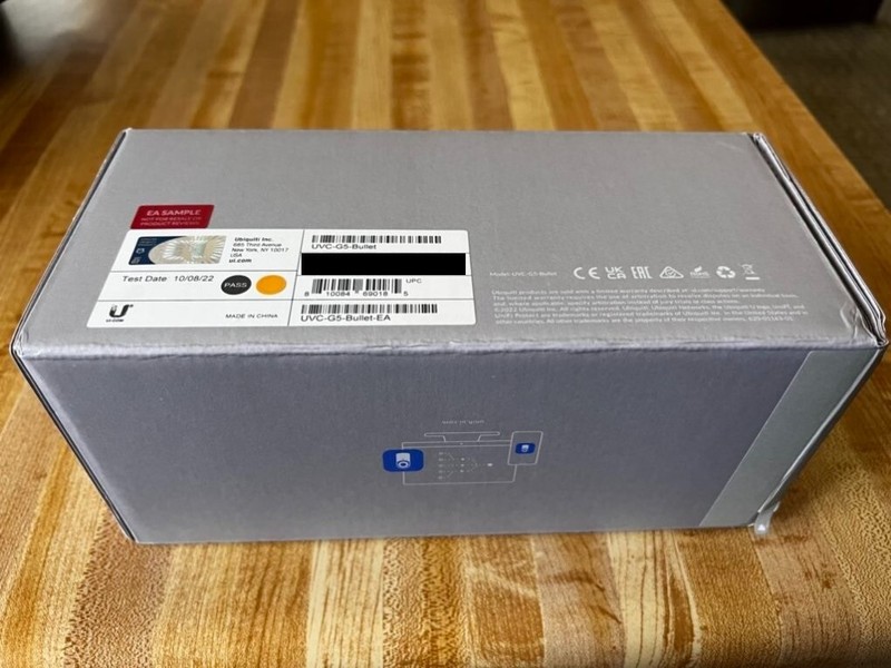 NEW SEALED Ubiquiti UniFi Protect G5 Indoor Outdoor Camera UVC-G5-Bullet-EA gallery