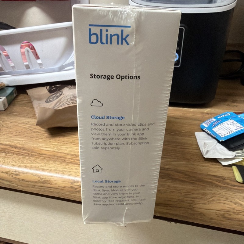 Blink - 2 Outdoor Cameras (3rd Gen) Wireless 1080p Security System Sealed New gallery
