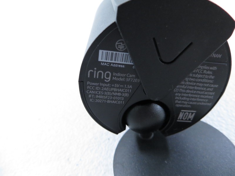 Ring 2nd Generation Indoor Plug-In Security Camera 5F72E9 Black TESTED WORKING gallery