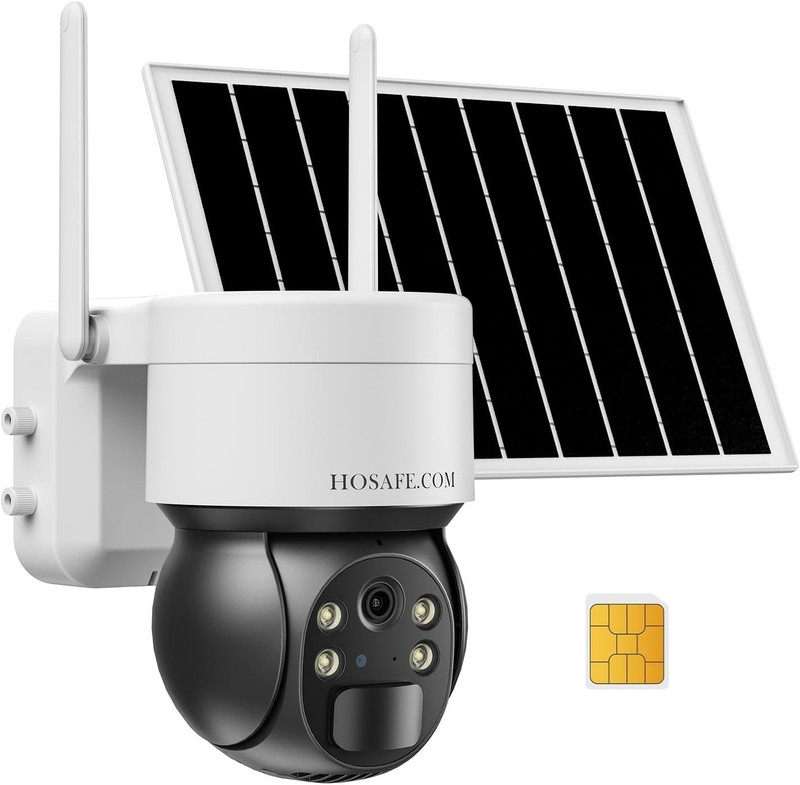Waterproof 4G LTE Cellular Security Camera - Solar Powered, Easy App Control gallery