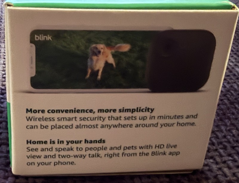 Blink Outdoor 4 1080p Wi-Fi Camera Motion/Person Detect 2-Way Audio Alexa Black gallery