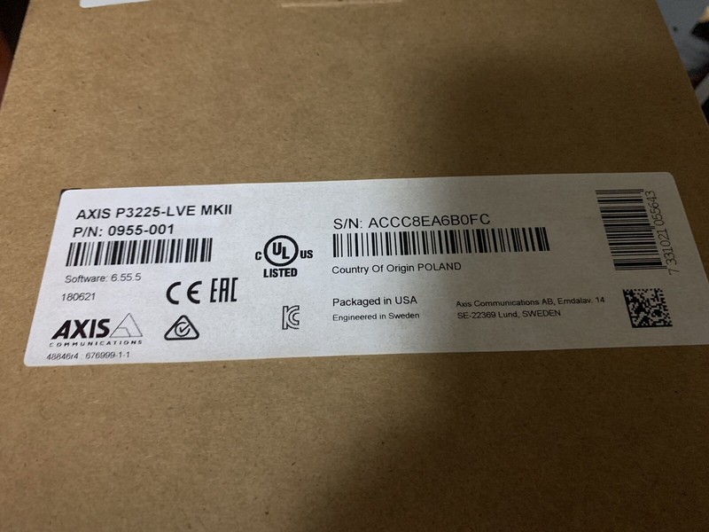 AXIS CAMERA SYSTEM WITH RECORDER - NEW IN BOX gallery