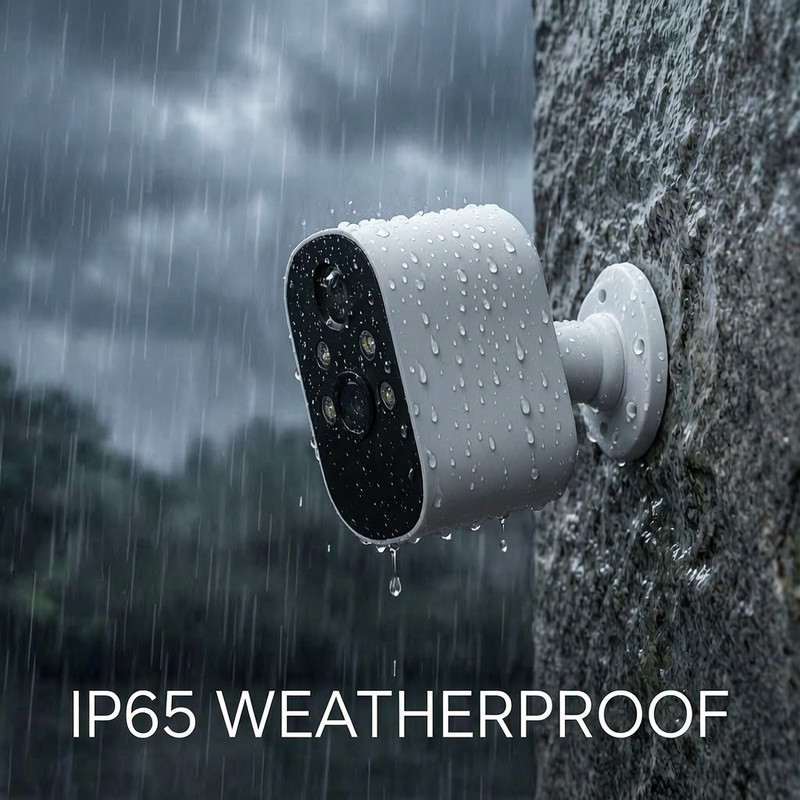 Wireless Solar Battery Security Camera Outdoor 2K WiFi Camera Night Vision CCTV gallery