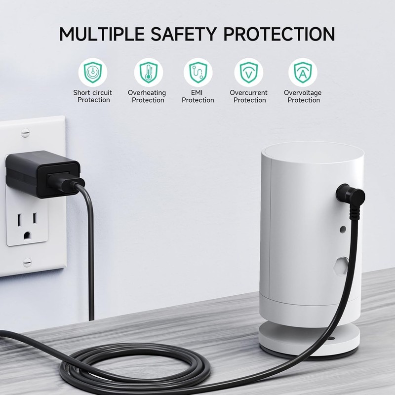 Indoor/Outdoor Power Adapter Ring Stick up Cam Battery 3Rd Gen/2Nd Gen/Plug-In gallery