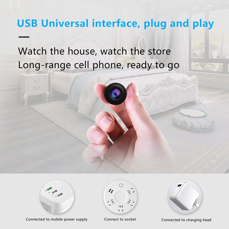 Mini Home Camera WiFi HD 1080P IP Night Vision Camcorder Cam Small gallery