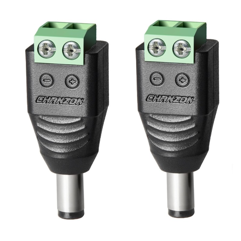 Male DC Connector Adaptor 10pc