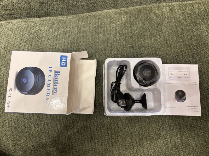 2 A9 Mini WiFi 1080P HD IP Cameras (Lot of 2) gallery