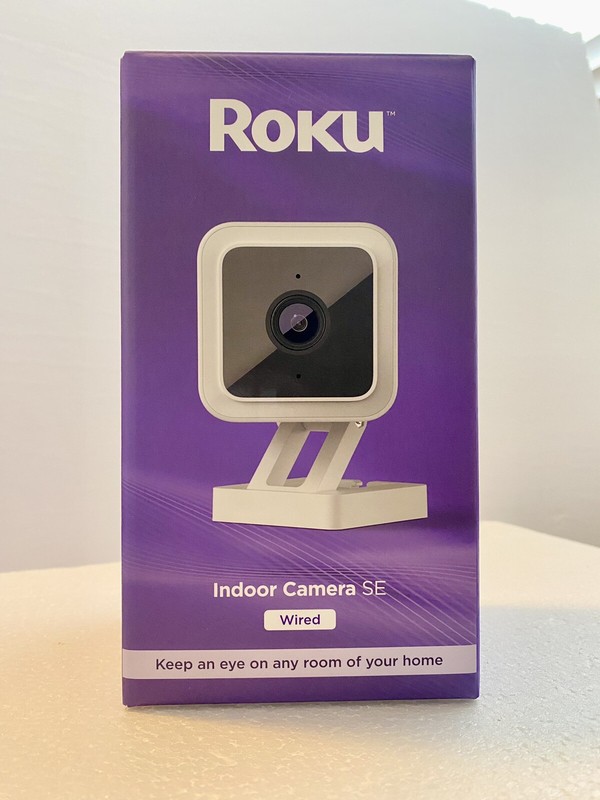 New Roku Smart Home Indoor Camera SE Wired Wi-Fi Connected Security Cam-CS1000R gallery
