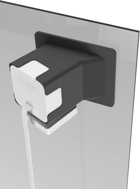 Teccle Angled Window Mount Compatible with Wyze Cam V4 Cam V3, 20 Degrees Tilt (