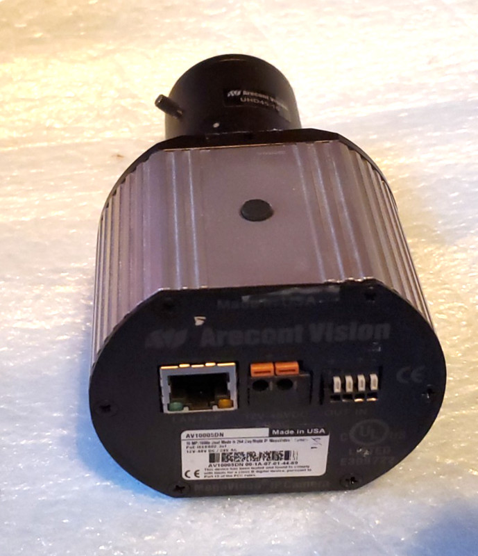 Pre-owned ARECONT VISION AV10005DN 10MP/1080p Dual Model IP Camera Day/Night gallery