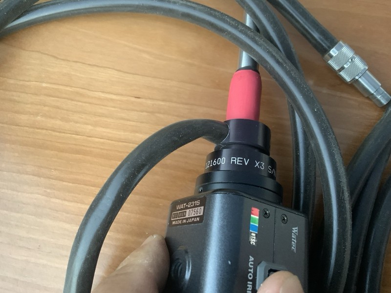 Lot Of 2 WAT-231S PAL Color CCD Camera gallery