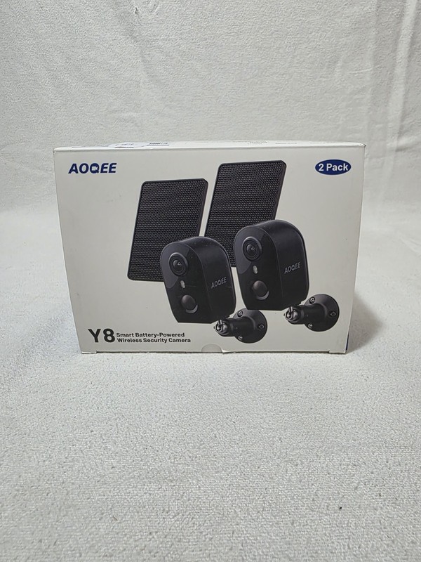 2 Pack AOQEE Wireless Security Camera Smart Night Vision Outdoor WiFi Cameras