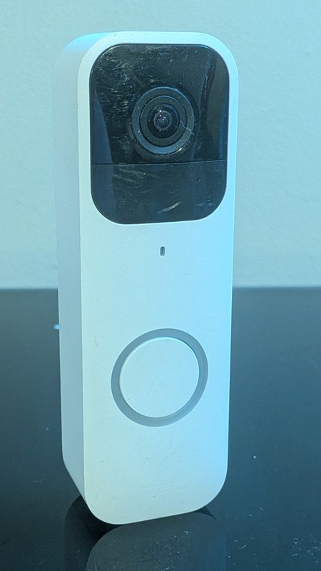 BLINK WIRELESS HOME SECURITY (White) (2nd Gen/2025 MODEL) VIDEO DOORBELL