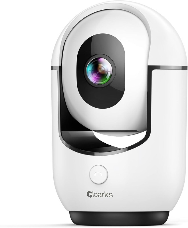 2K WiFi Indoor Security Camera with AI Motion Detection & Pan/Tilt Function gallery