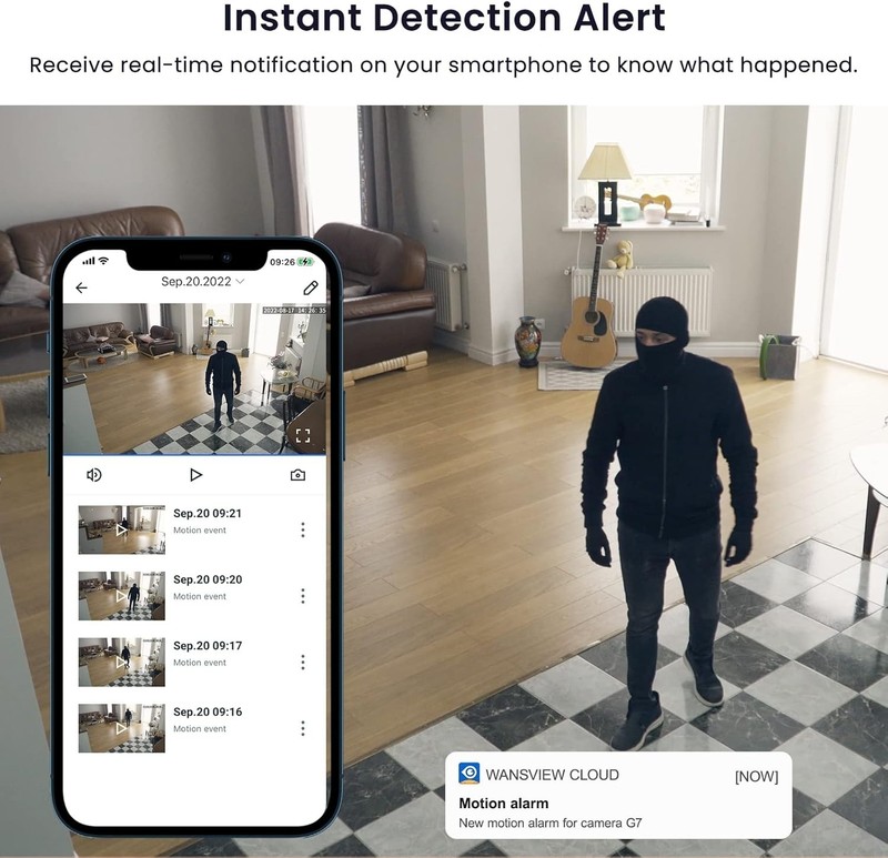 2 Camaras De Seguridad 2K Para Casa Interior WiFi Audio Compatible Con Alexa Set gallery