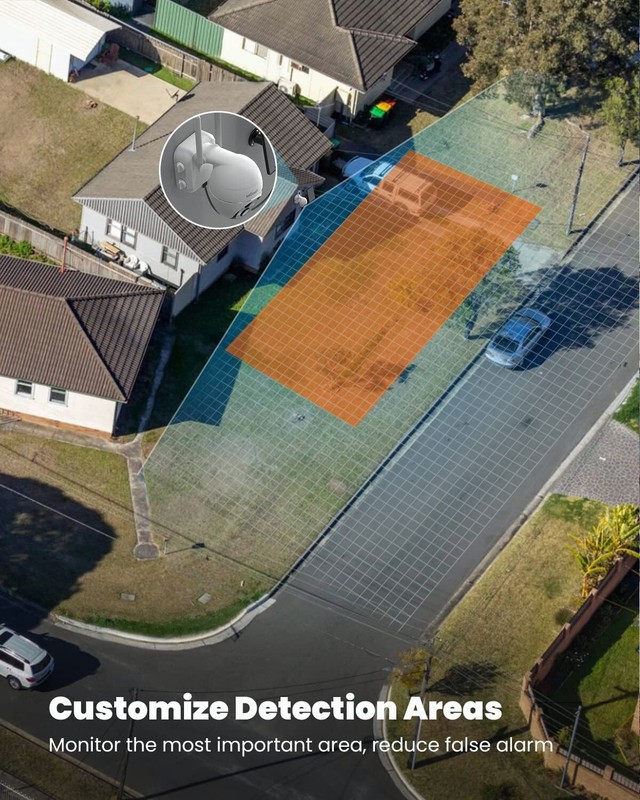 4PCS ieGeek Wireless Outdoor Solar Security Camera PTZ Home WiFi Battery CCTV gallery