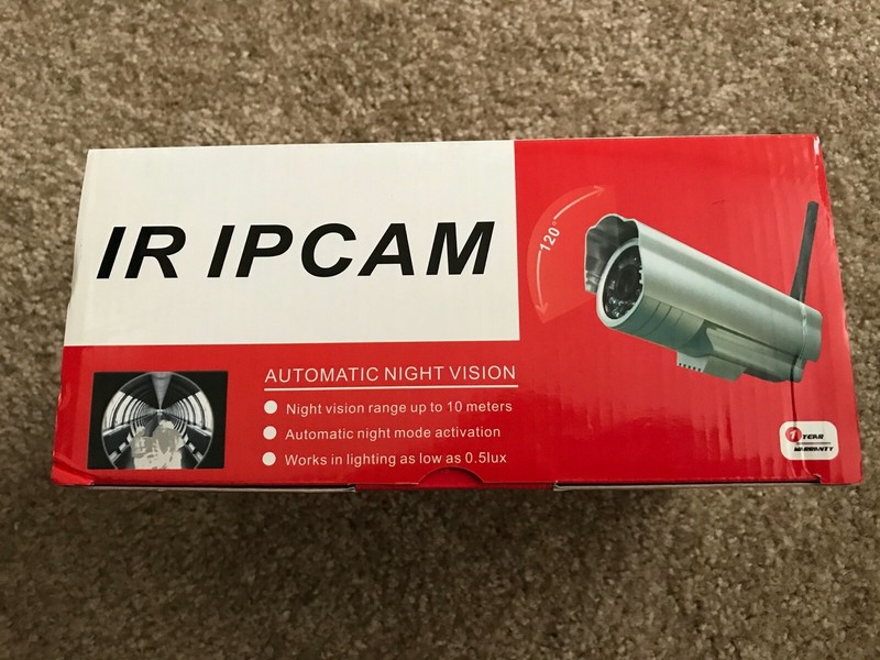BRAND NEW Wireless Network IP WaterProof Camera 24 IR LEDS 6mm Lens VGA IPCAM01 gallery
